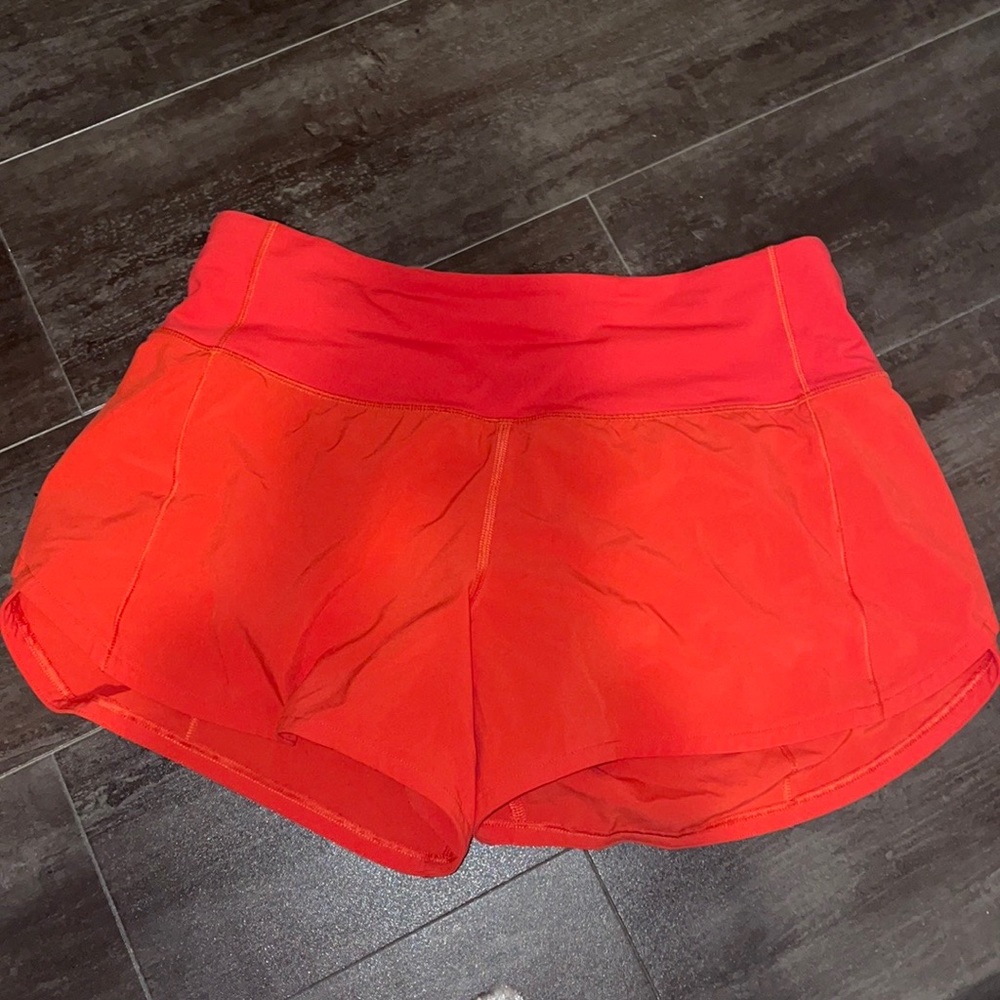 Lululemon speed up shorts 4” mid rise